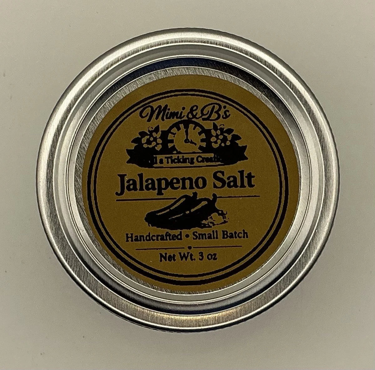 3 Ounce Jar Of Jalapeño Salt