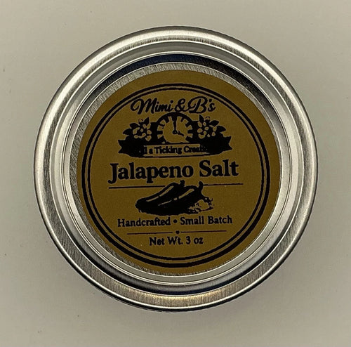 3 Ounce Jar Of Jalapeño Salt