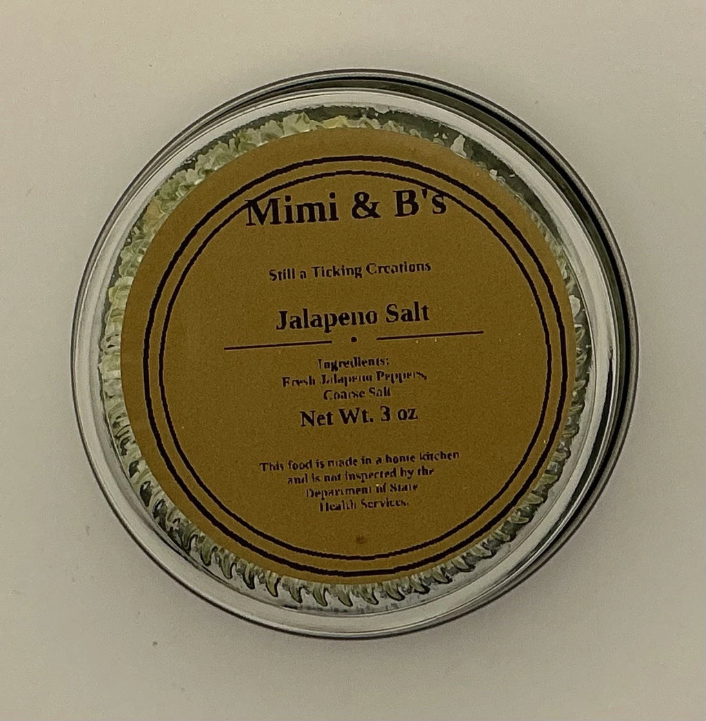 3 Ounce Jar Of Jalapeño Salt
