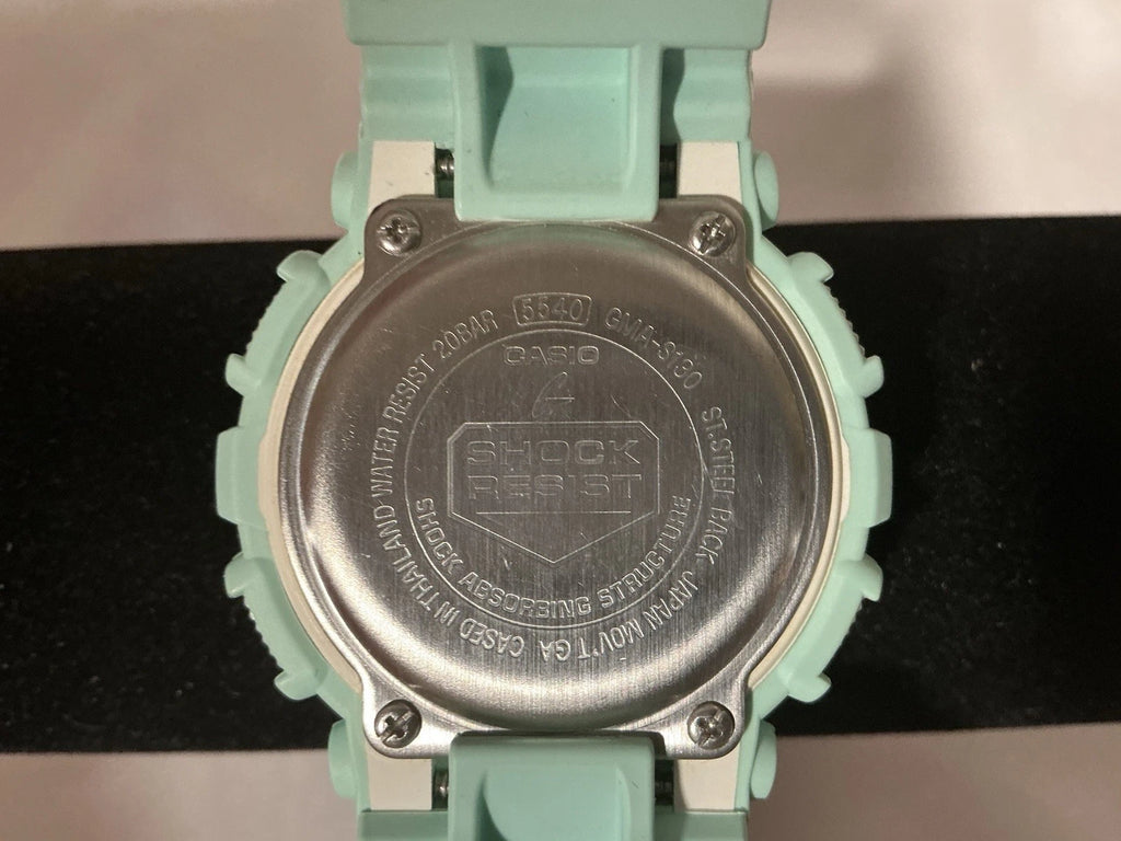 Casio GMAS130-2A (5540) Women's Mint Step TrackerWatch NEW BATTERY!