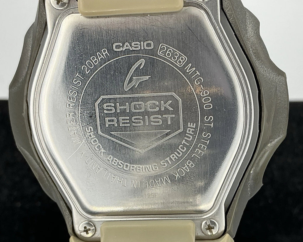 CASIO G-Shock 2638 MTG-900 Quartz Digital Men's Watch New Battery