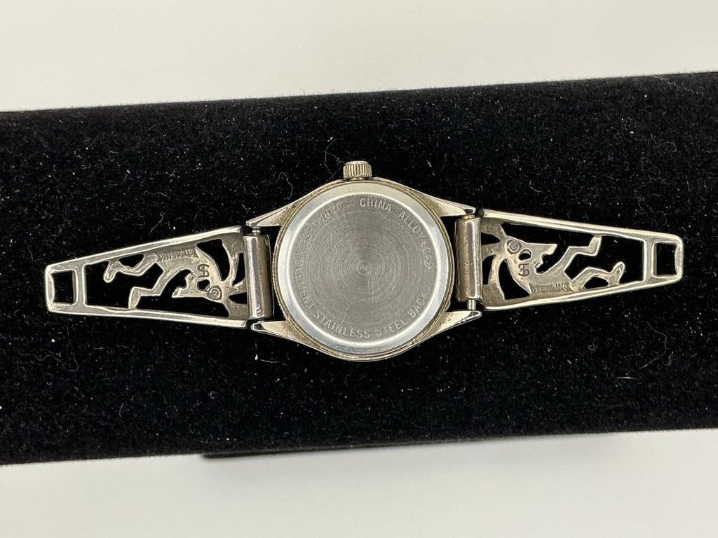 Native American Watch Kokopelli 925 Sterling Silver New Battery  Mimi and B's Still A Ticking (1