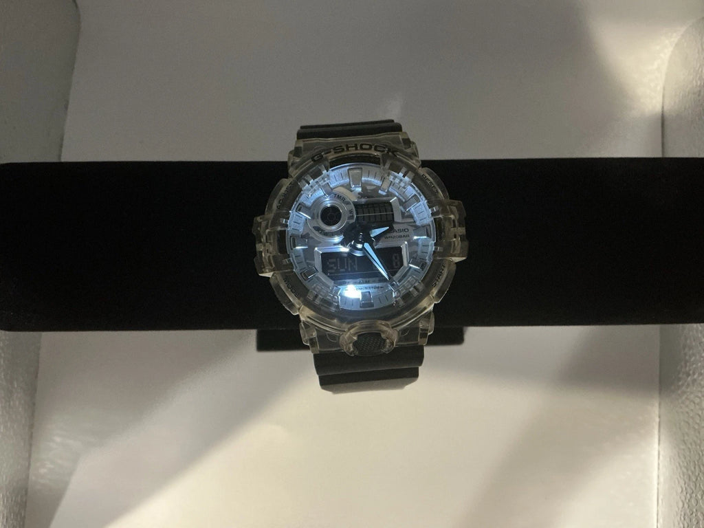 CASIO G Shock 5522 , GA -700 SKC /Grey Camo Skeleton Series/New Battery