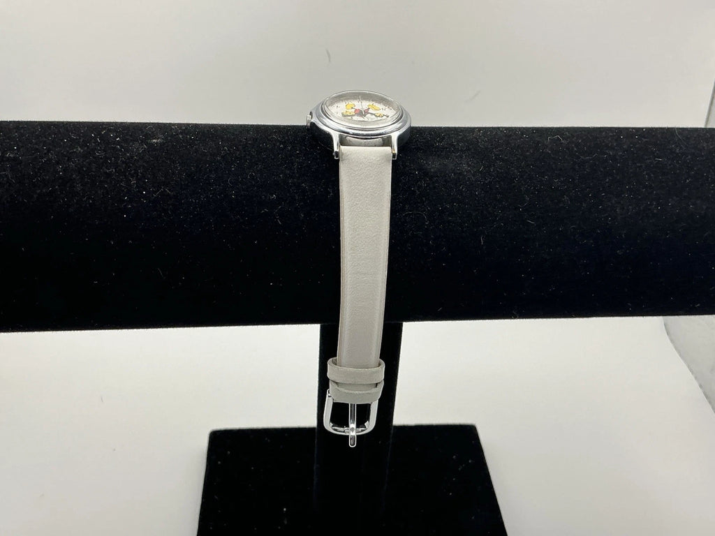 Vintage Lorus Disney Mickey Mouse Watch Walking Stroll Date Rare New Battery