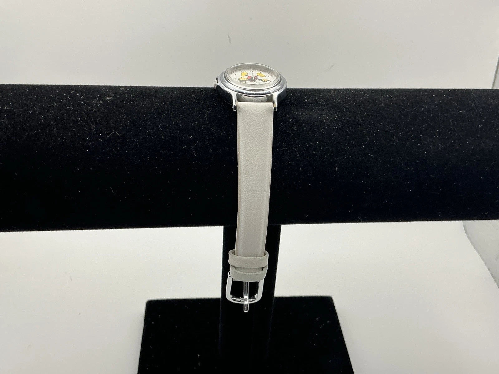 Vintage Lorus Disney Mickey Mouse Watch Walking Stroll Date Rare New Battery