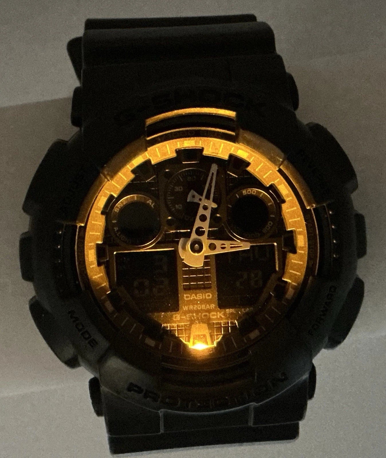Casio G-Shock GA-100C Module 5081 Slate Gray Analog-Digital Watch