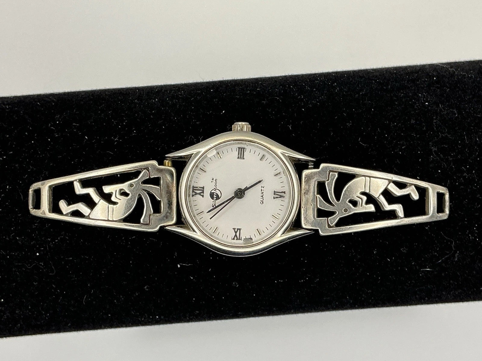 Native American Watch Kokopelli 925 Sterling Silver New Battery  Mimi and B's Still A Ticking (1