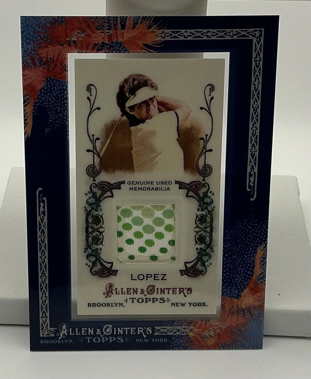 2011 Topps Allen & Ginter's Framed Mini Relics Nancy Lopez #AGR-NLO q3i