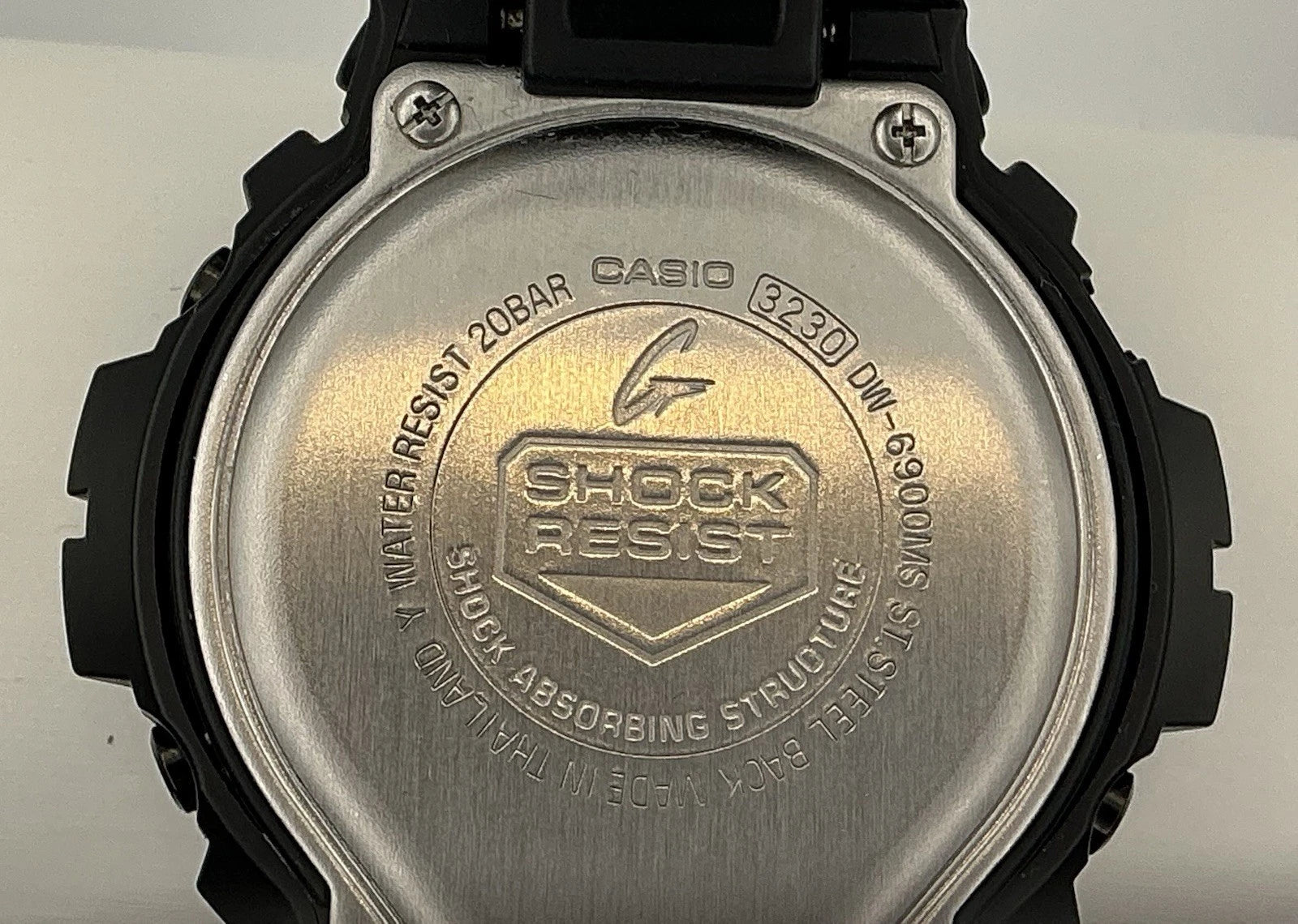 Casio G SHOCK DW6900MS Watch Unisex Casual Style New Battery