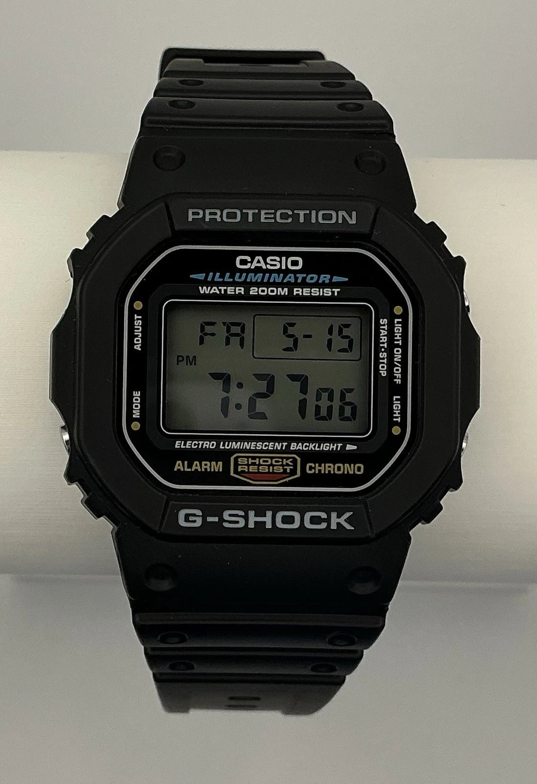 Casio G-Shock DW-5600E-1VDF Digital Watch Japan Model New Battery