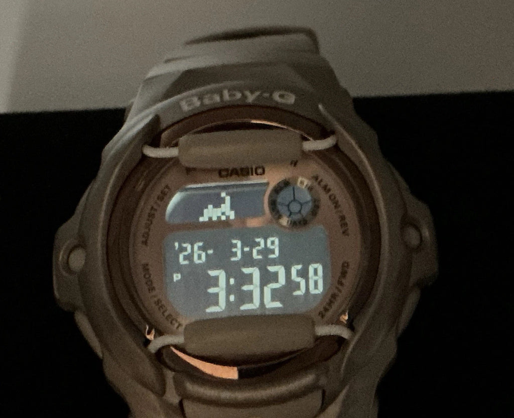 CASIO BG169G-4 (3252) Baby-G Brown/Rose Gold Women's Watch NEW BATTERY!