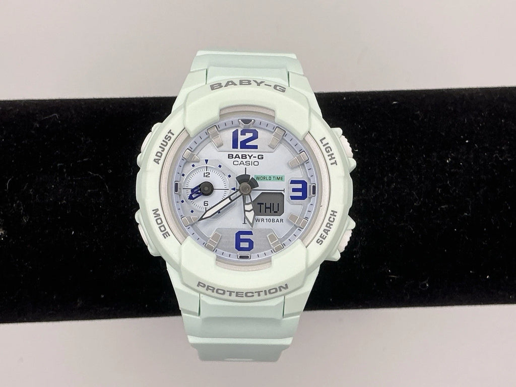 Casio BGA230SC-3B (5508) Analog/Digital Baby G Green/Mint Women's Watch NEW BATTERY