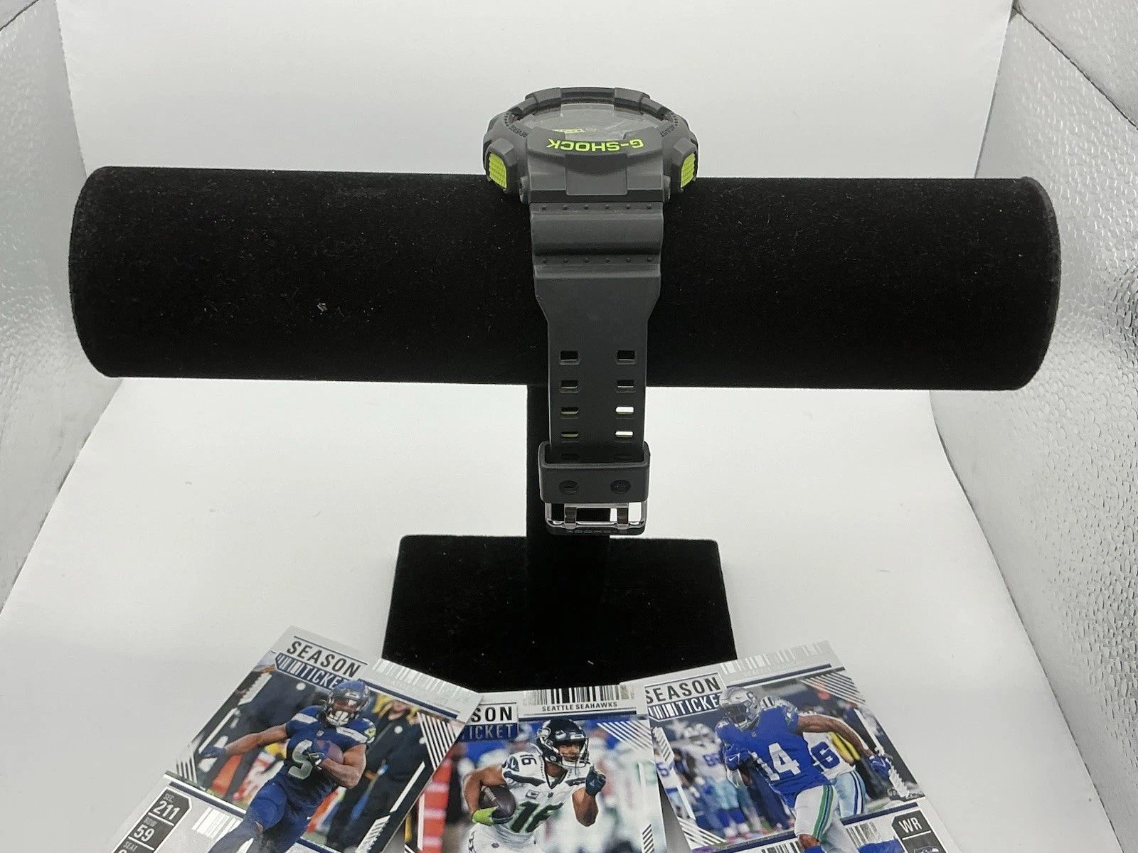 RARE! Casio GA110LN-8A (5146) Black/Neon Green Series Men's Watch NEW BATTERY!