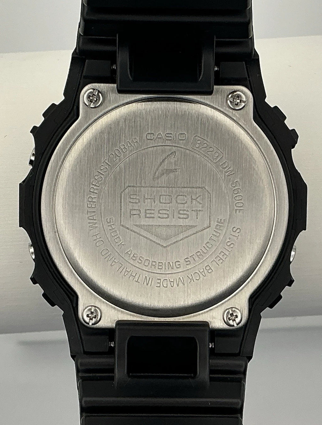 Casio G-Shock DW-5600E-1VDF Digital Watch Japan Model New Battery