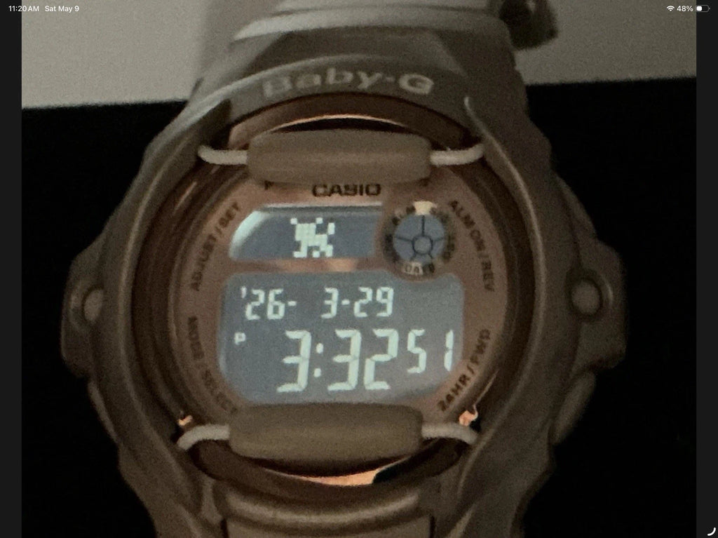 CASIO BG169G-4 (3252) Baby-G Brown/Rose Gold Women's Watch NEW BATTERY!