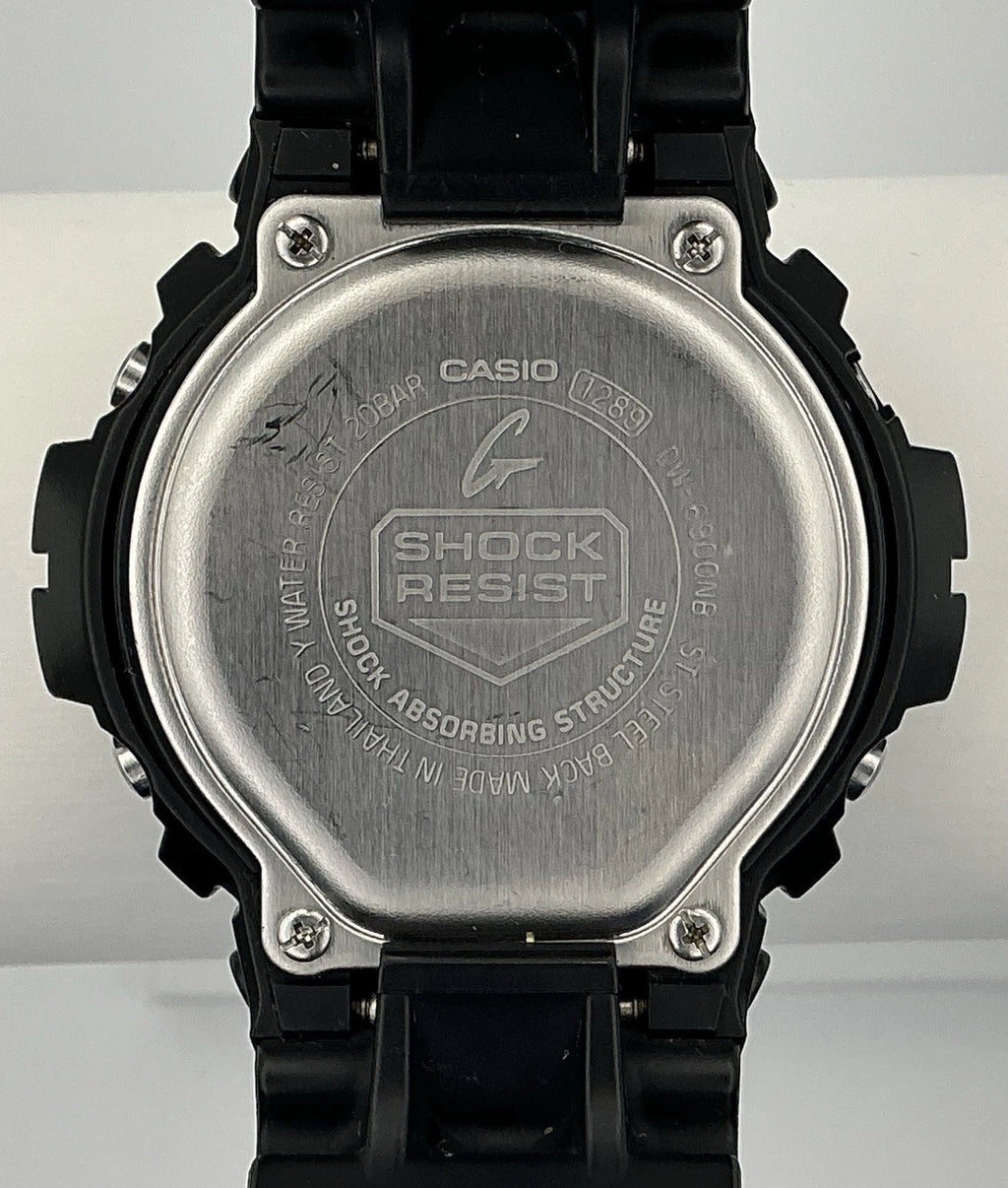 Casio G-Shock Black Watch DW6900NB New Battery