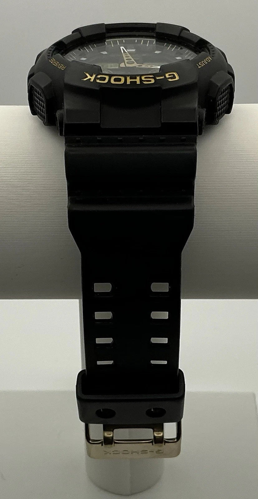 Casio G-SHOCK GA-100GBX-1A Model 5081 Black Gold Analog Digital New Battery