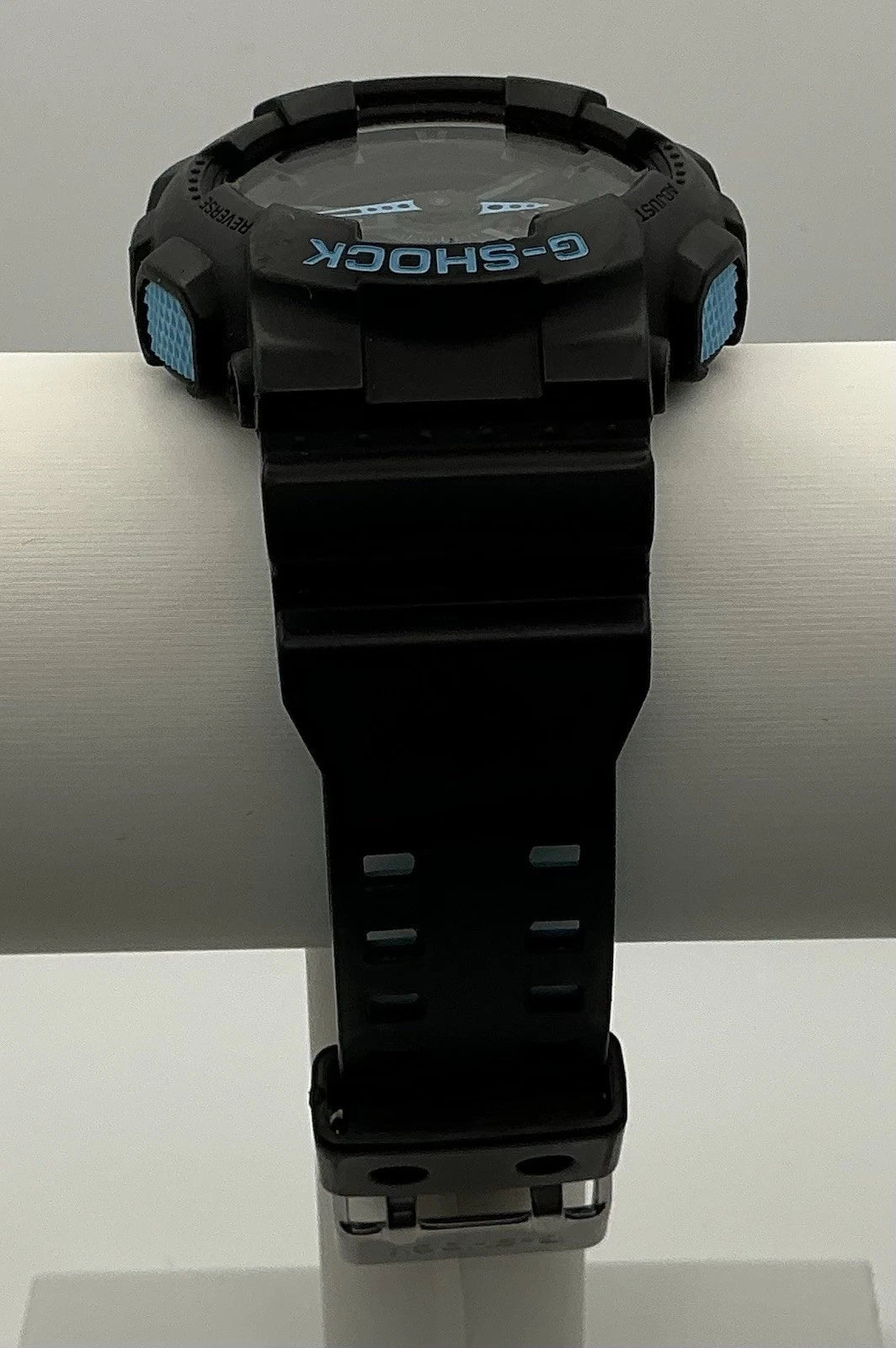 CASIO G-Shock GA-110LN-1A 5146 Black Neon Blue Analog Digital Watch New Battery