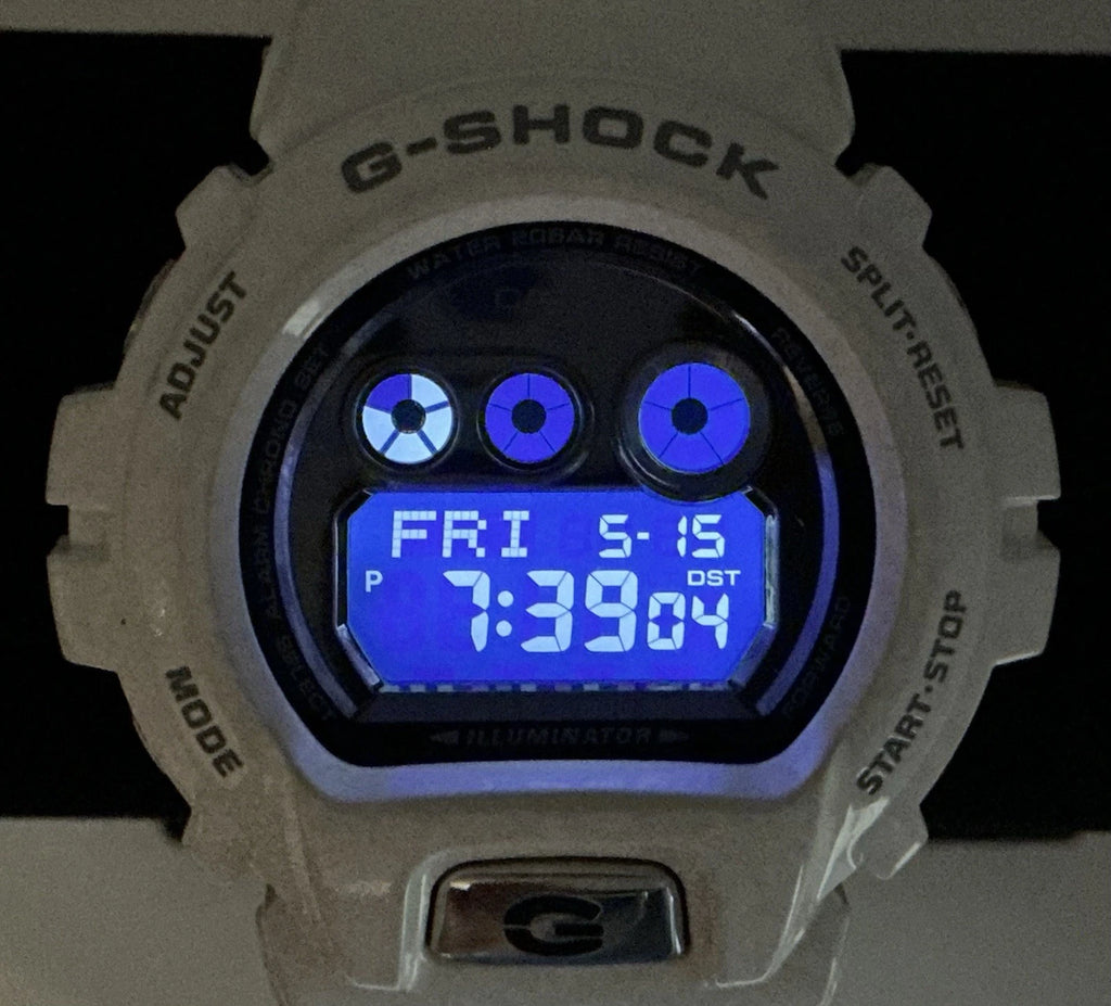G-Shock GD-X6900FB Mens Digital Watch With Chrome Face New Battery