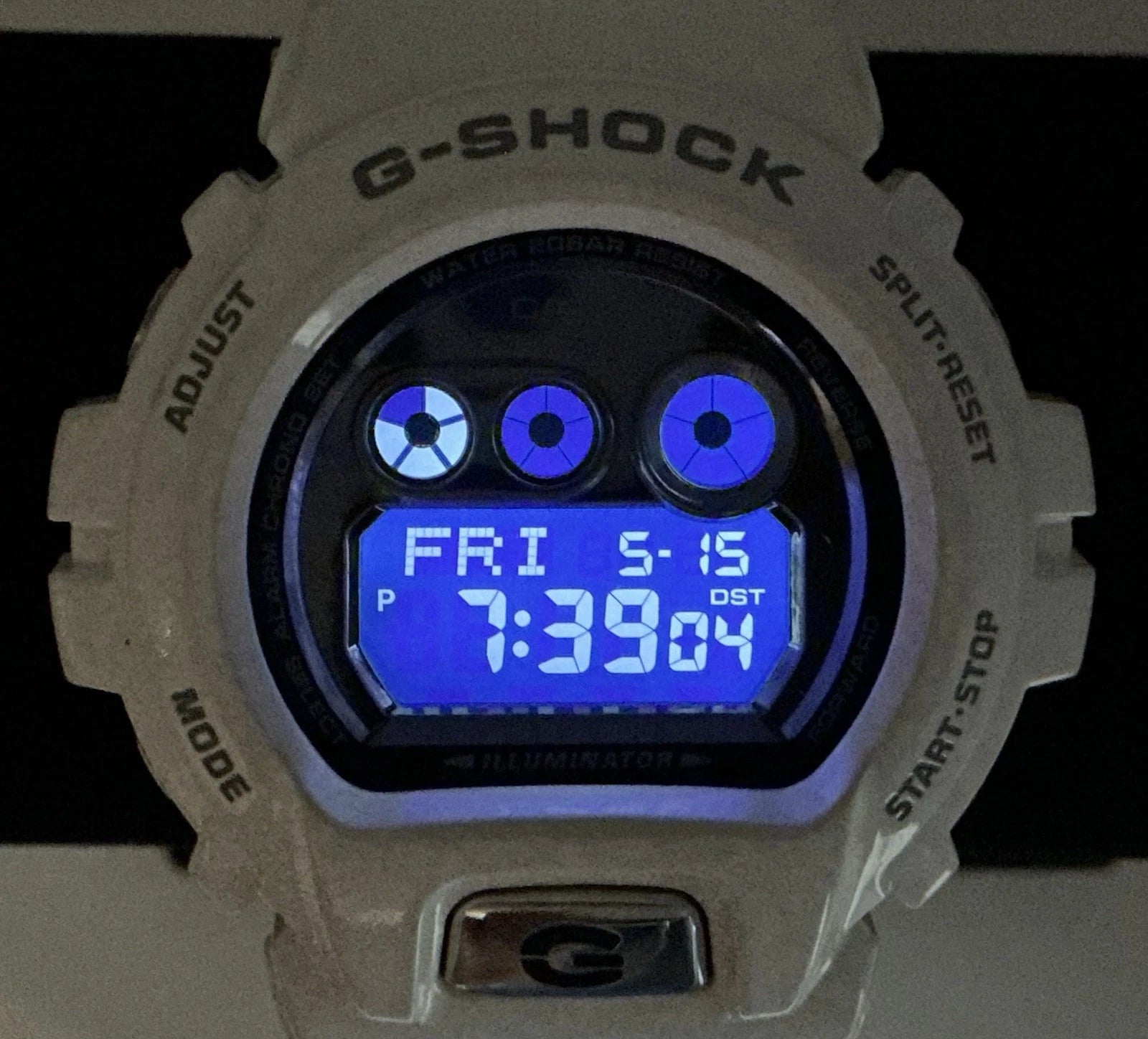 G-Shock GD-X6900FB Mens Digital Watch With Chrome Face New Battery