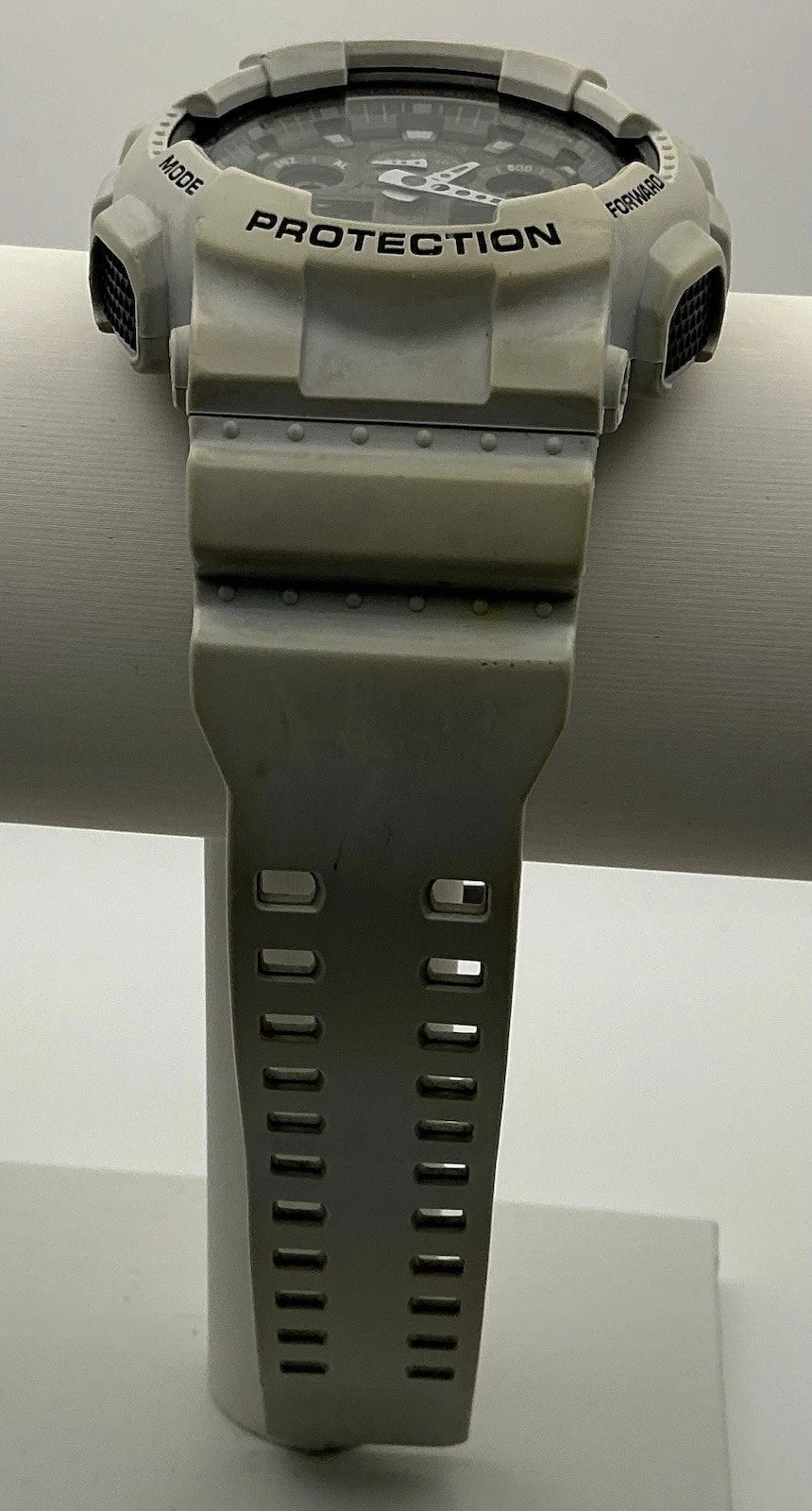 Casio G Shock GA100LG 5081 Light Gray Watch New Battery