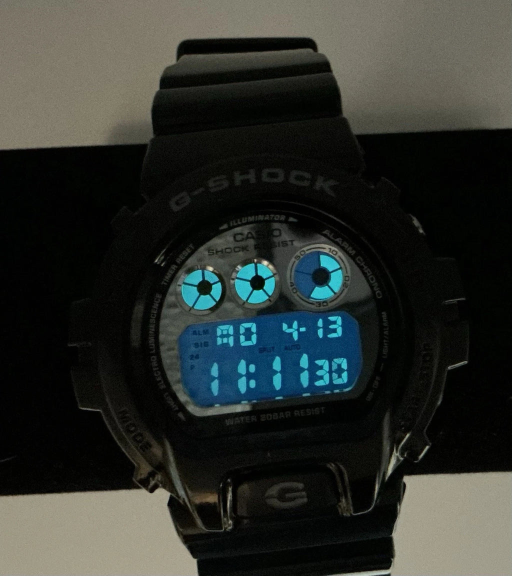 Casio G-Shock DW-6900NB-1 Metallic Colors Series Digital Watch New Battery