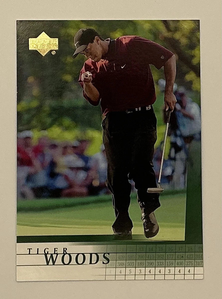 2001 Upper Deck Golf - Tiger Woods RC