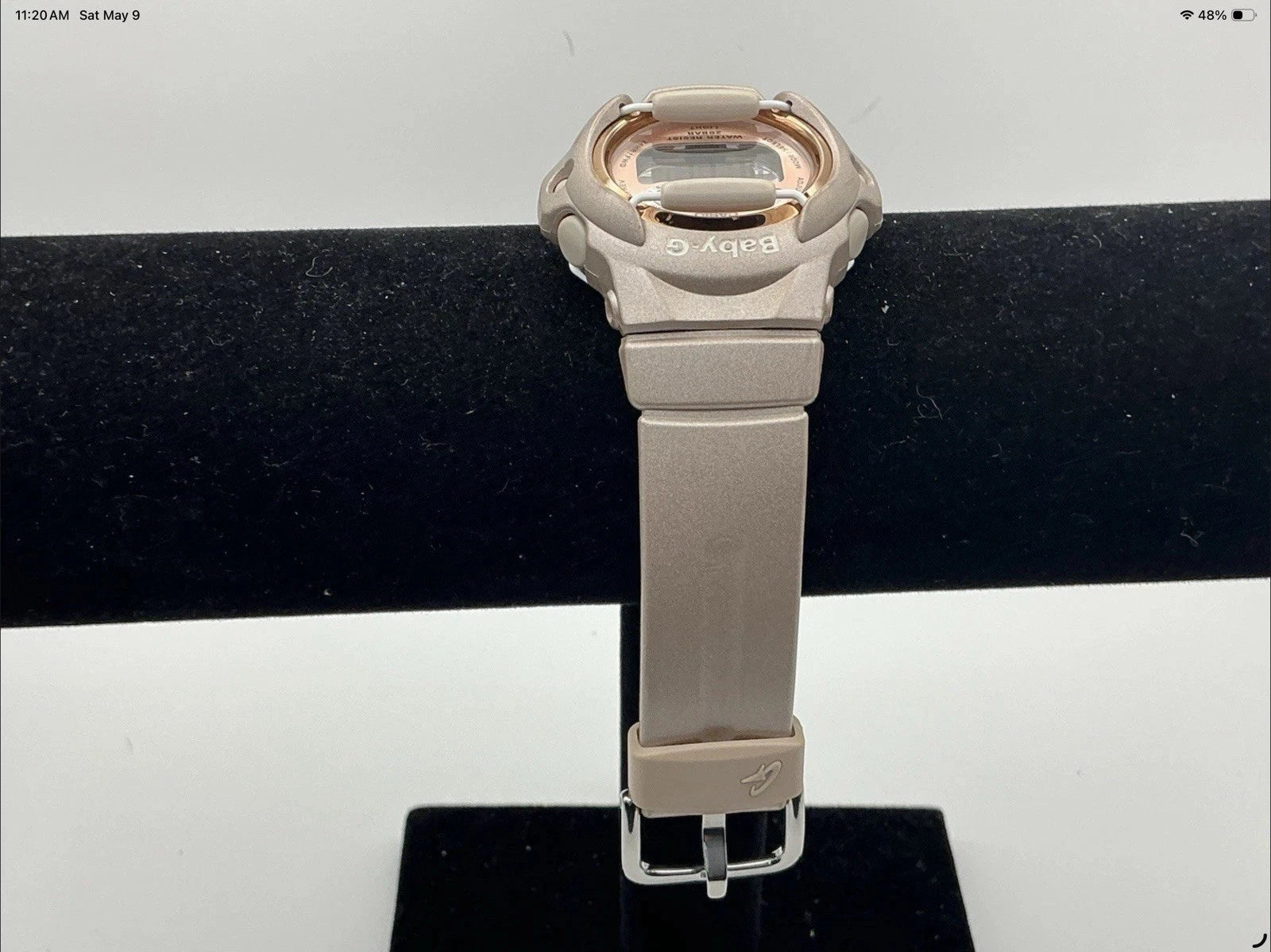 CASIO BG169G-4 (3252) Baby-G Brown/Rose Gold Women's Watch NEW BATTERY!