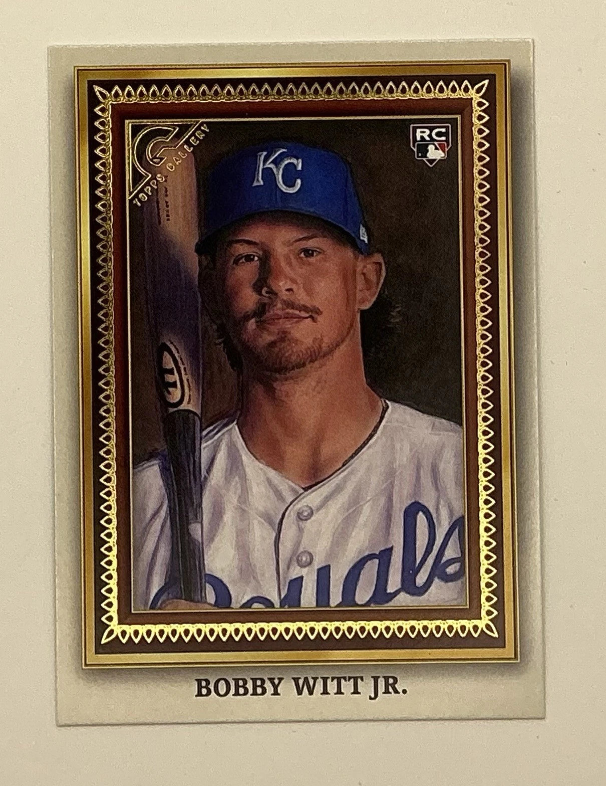 2022 Topps Gallery Bobby Witt Jr. RC Portrait Gallery #PG-19 Kansas City Royals