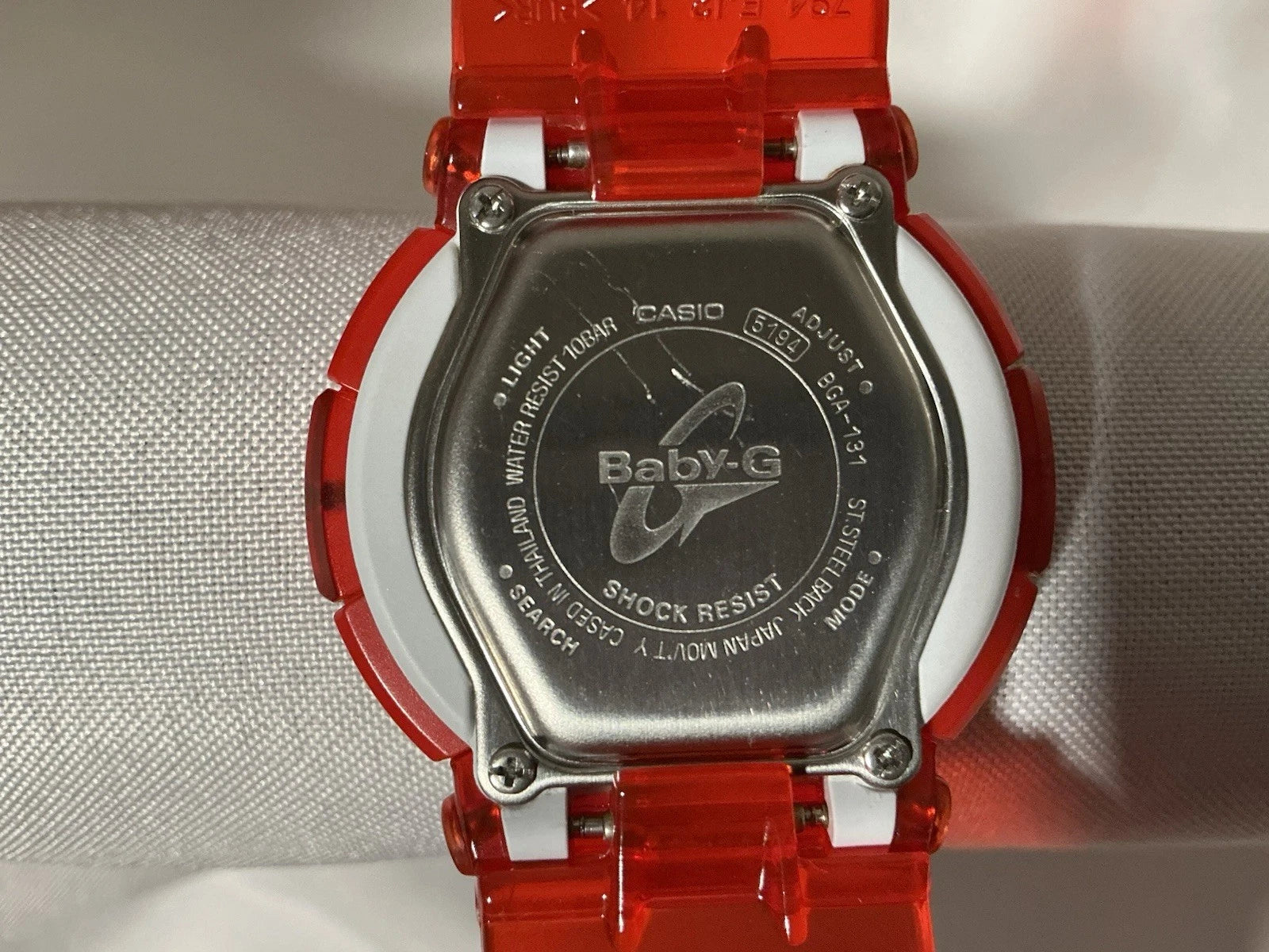 Casio Baby G Jelly Marine Series Ladies Watch BGA-131-4B - New Battery