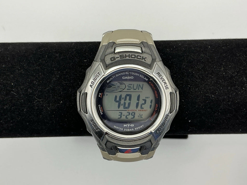 Casio Watch MTG 900DA G-Shock Tough Solar Atomic Digital New Battery